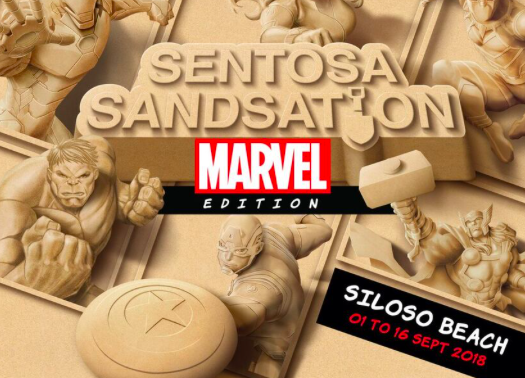 Sentosa Sandsation returns this year with a brand new MARVEL Edition! - Alvinology