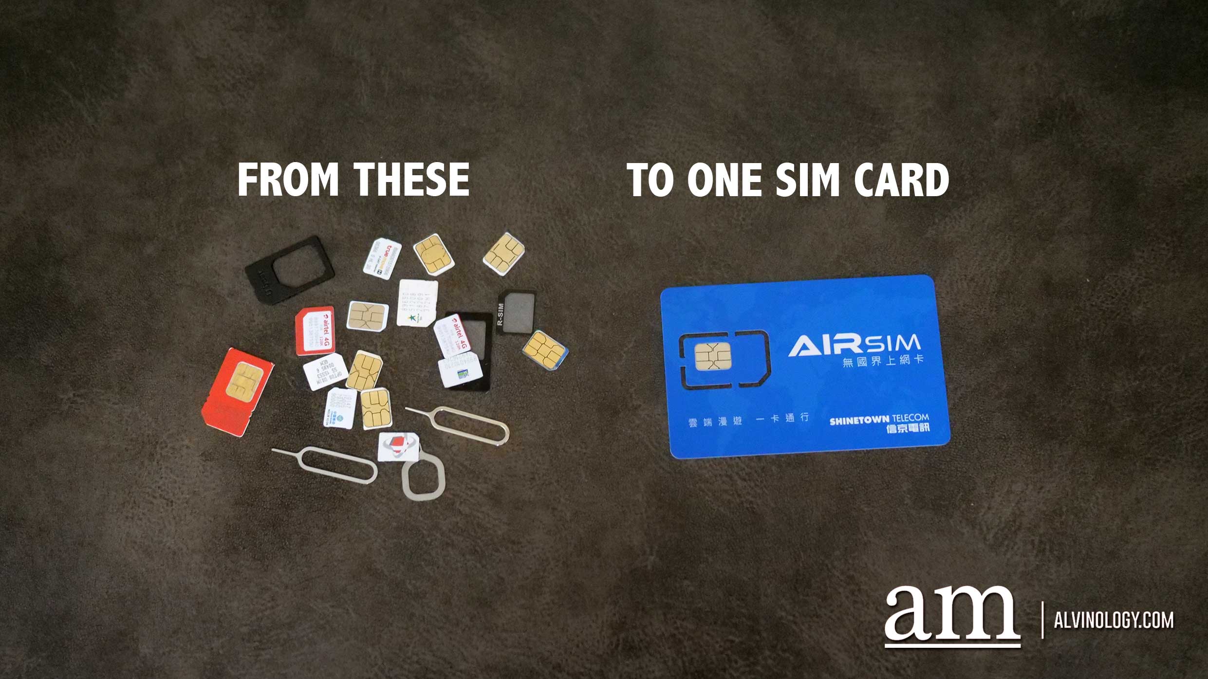 Enjoy data service in over 100 countries with just one SIM card from AIRSIM - here's how - Alvinology