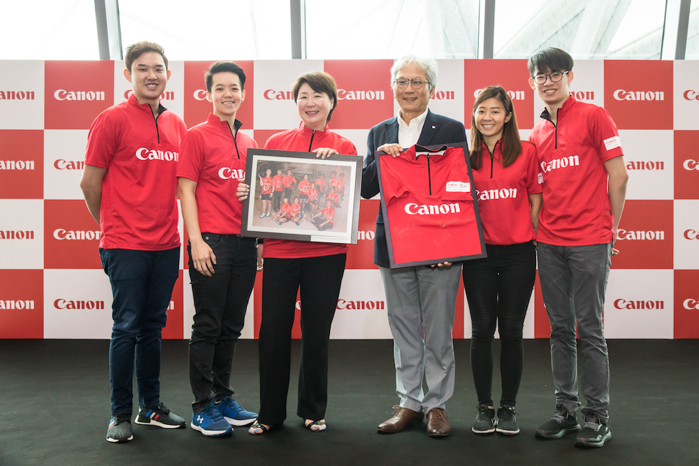 Canon celebrates 10 years of sponsorship with SBF and welcomes Joseph Schooling as newest ambassador - Alvinology