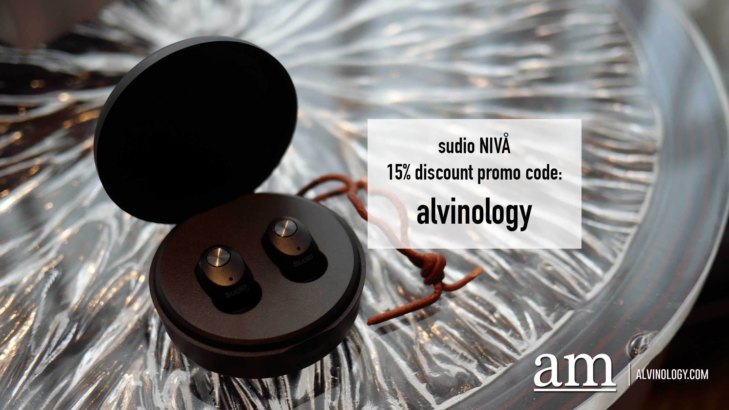 sudio Nivå wireless earphones - 15% off promo code - Alvinology
