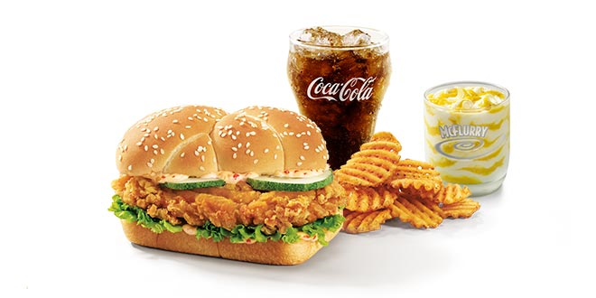 McDonald's Singapore now has it's own "Rendang Burger" to compete with Burger King - Alvinology