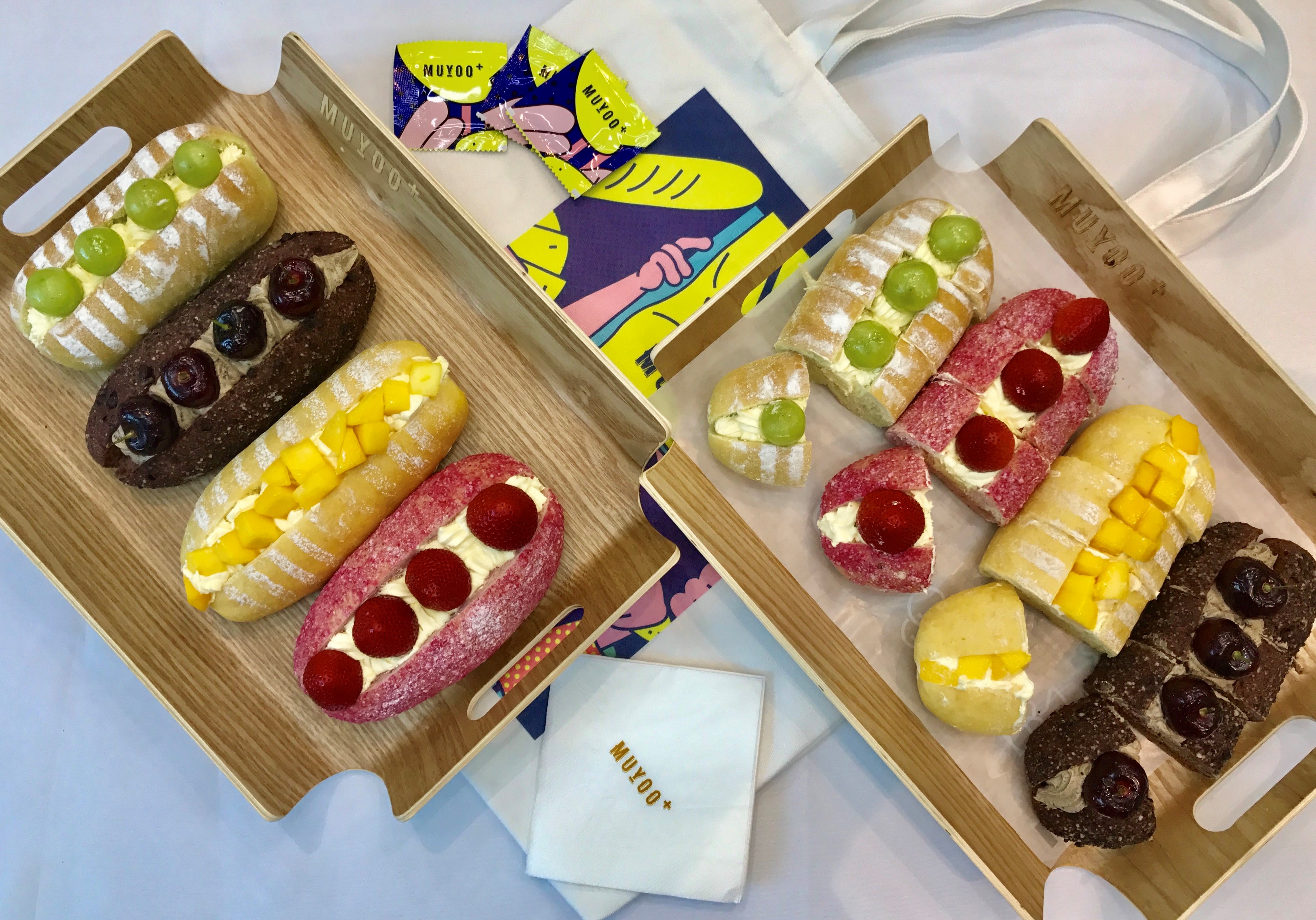 MUYOO+ , Singapore first-ever fresh bread and fruit tea concept store - Alvinology