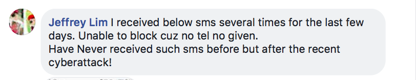 Scammer posts own name and NRIC, threatens to break your daughter's arm if you don't pay in latest text scam - Alvinology