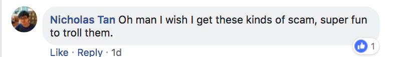 Scammer posts own name and NRIC, threatens to break your daughter's arm if you don't pay in latest text scam - Alvinology