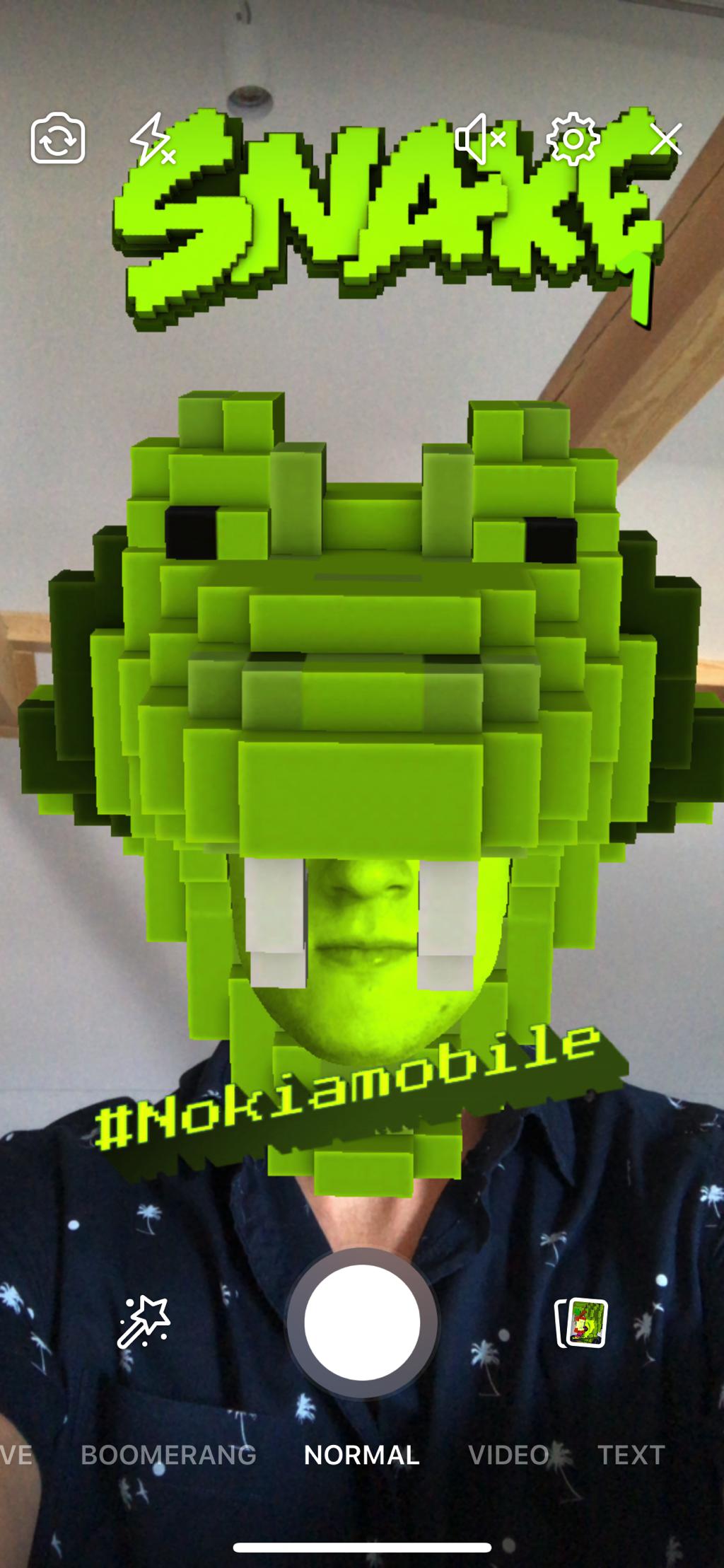 You can now play Nokia's classic Snake game using AR technology - Alvinology