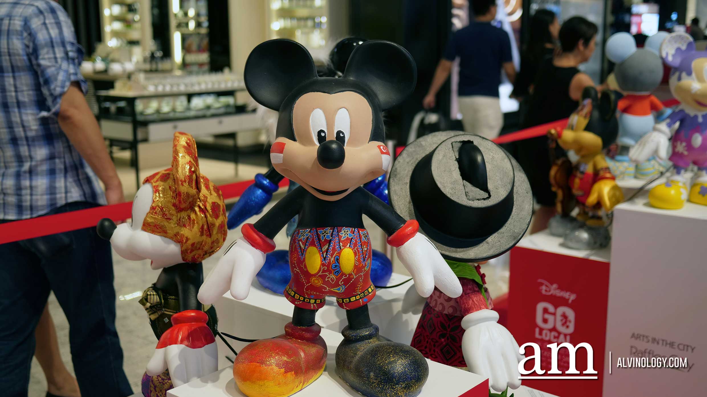 Check out these 90 Singapore-themed Mickey Mouse at Raffles City designed by celebrities like JJ Lin, Nathan Hartono, President Halimah Yaacob and more Check out these 90 Singapore-themed Mickey Mouse at Raffles City designed by celebrities like JJ Lin, Nathan Hartono, President Halimah Yaacob and more - Alvinology