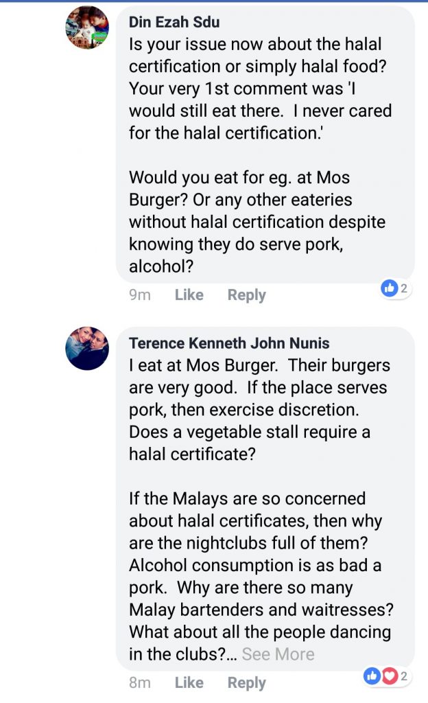 Netizens react to news that Fish & Co. and Delifrance Singapore have lost halal certification Screengrab credit: Hardwarezone.com EDMW Forum