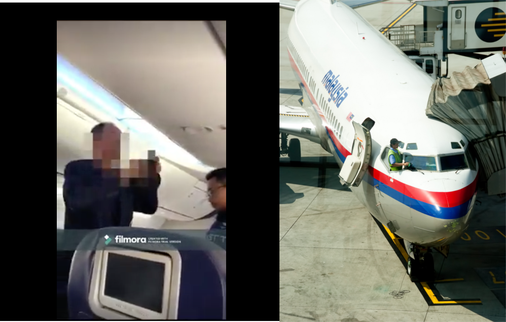 Plane thief goes through Malaysia Airlines Business Class passenger's carry-on bag - Alvinology