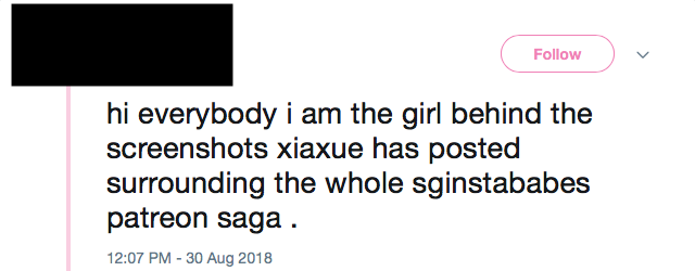 Girl behind Xiaxue and Dee Kosh's SG Instababe exposé speaks up, Lai Wee Kiat feels "very maligned" - Alvinology