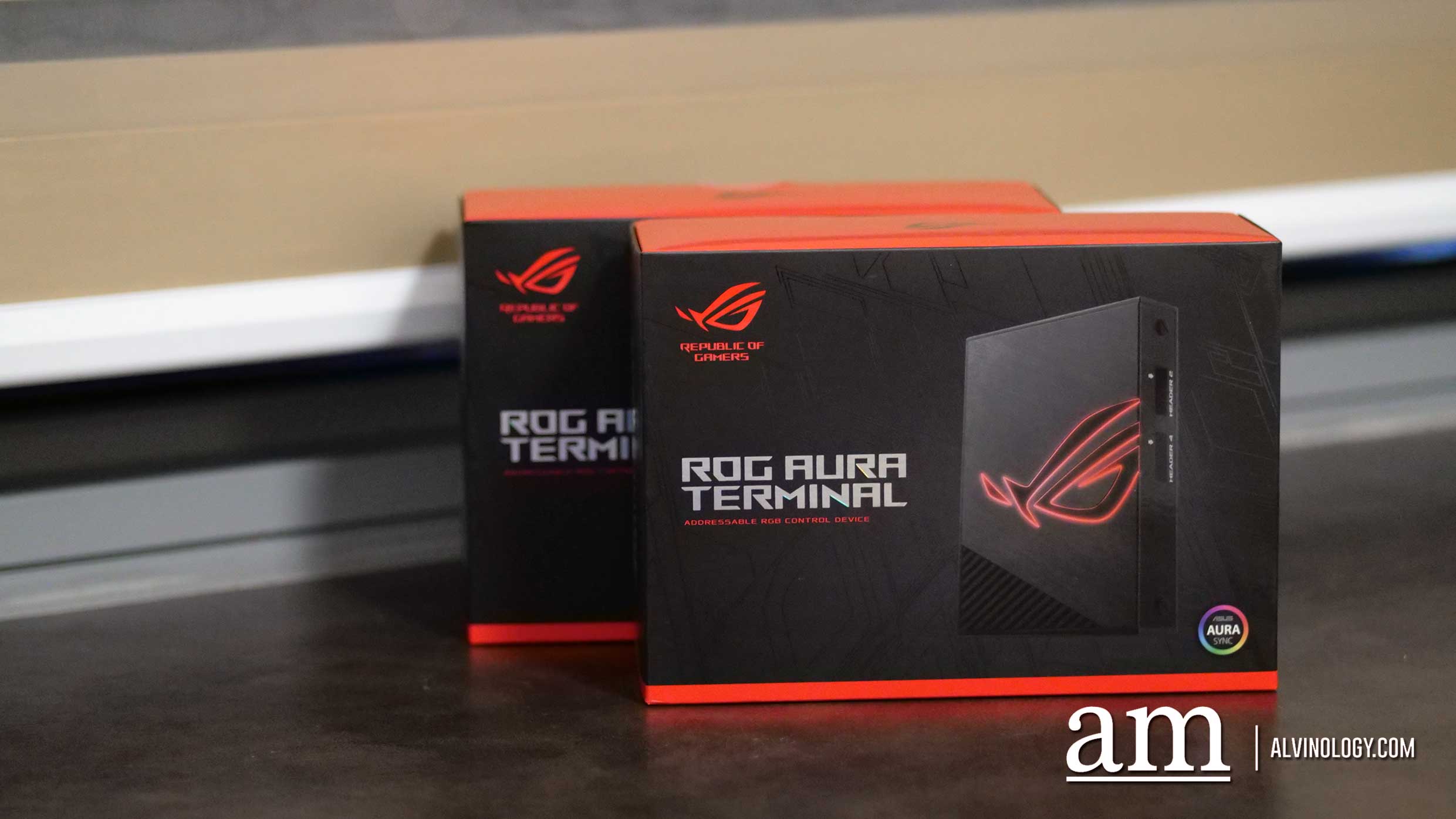 The New ASUS ROG Aura Terminal with RGB Lighting - Alvinology
