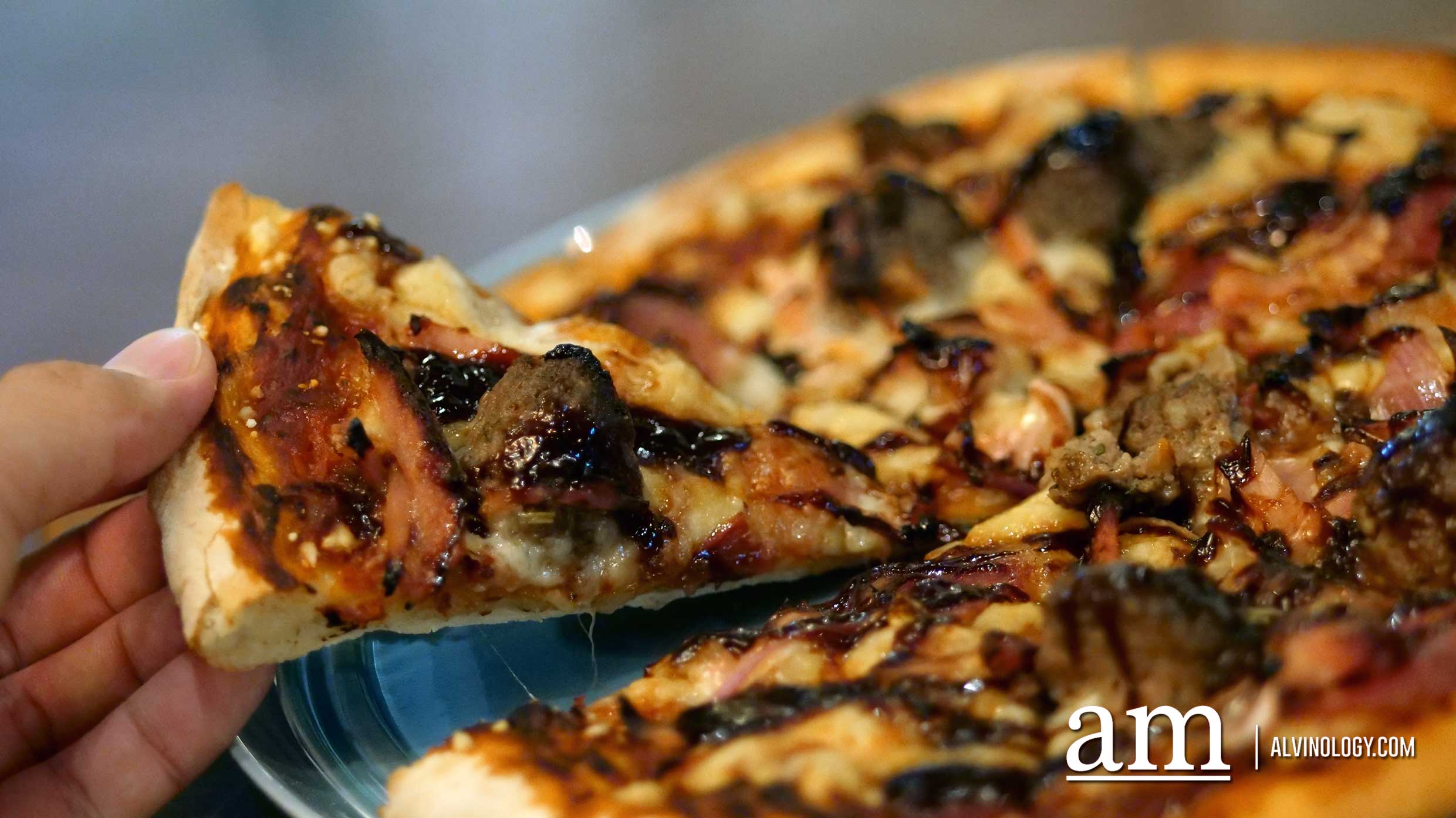 Club Meatballs at Cross Street has a new millennial chef and her real name is La Mei Mei Club Meatball Pizza ($22)