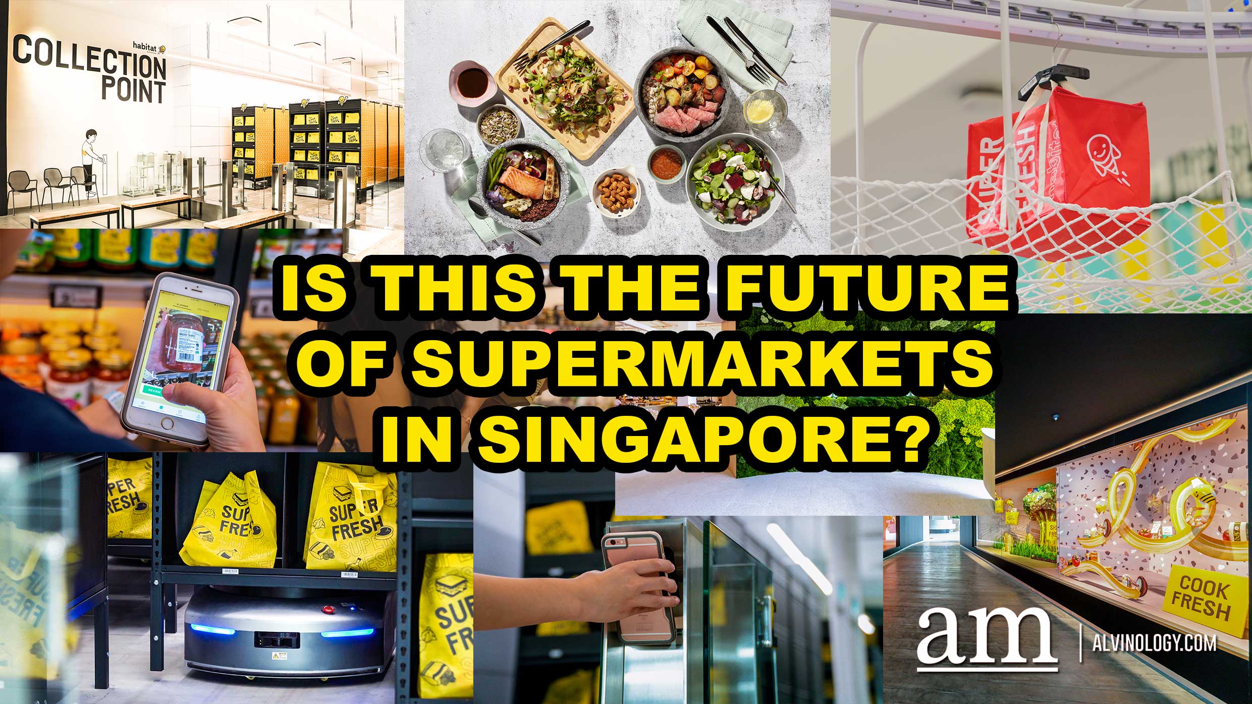 habitat by honestbee - first smart supermarket and F&B concept for the future in Singapore - Alvinology