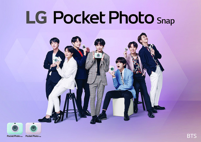 New LG Pocket Photo Snap - preserve your memories in print with BTS - Alvinology