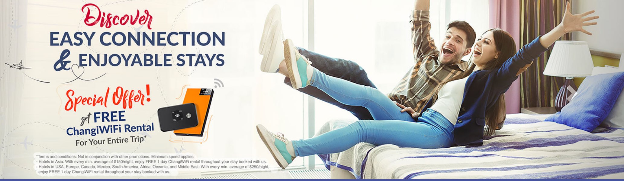 Enjoy $30 off with PROMO CODE when you book your hotel with ChangiHotels by Changi Recommends, or get FREE Wi-Fi for each day of hotel booked! - Alvinology