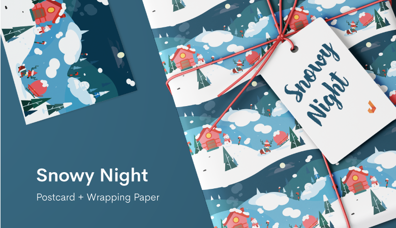 Be Amazed By These Surprisingly Singaporean Christmas Wrappers & Postcards - Alvinology