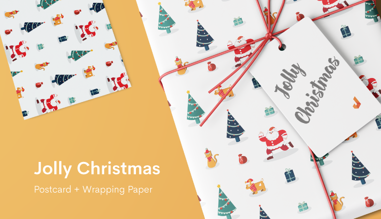 Be Amazed By These Surprisingly Singaporean Christmas Wrappers & Postcards - Alvinology