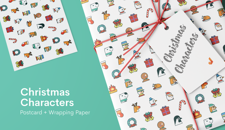 Be Amazed By These Surprisingly Singaporean Christmas Wrappers & Postcards - Alvinology