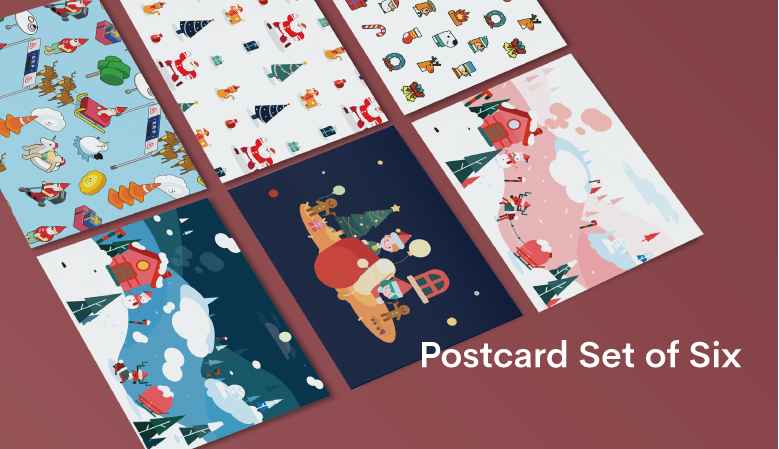 Be Amazed By These Surprisingly Singaporean Christmas Wrappers & Postcards - Alvinology