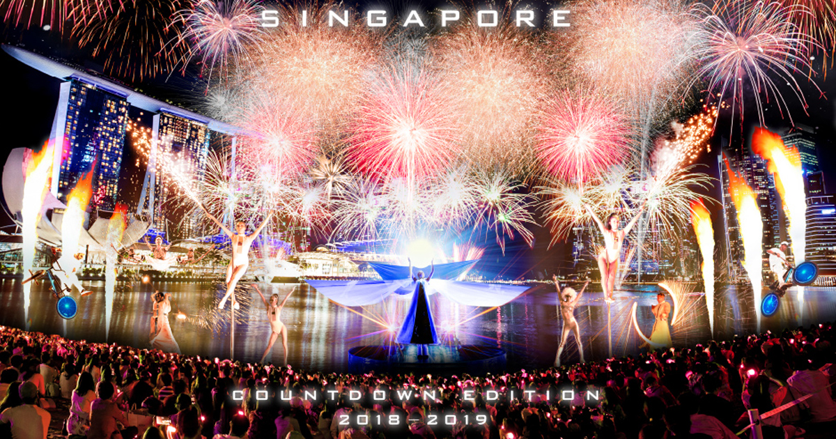 Map and Schedule of Activities at the Marina Bay Singapore Countdown 2019 - Alvinology