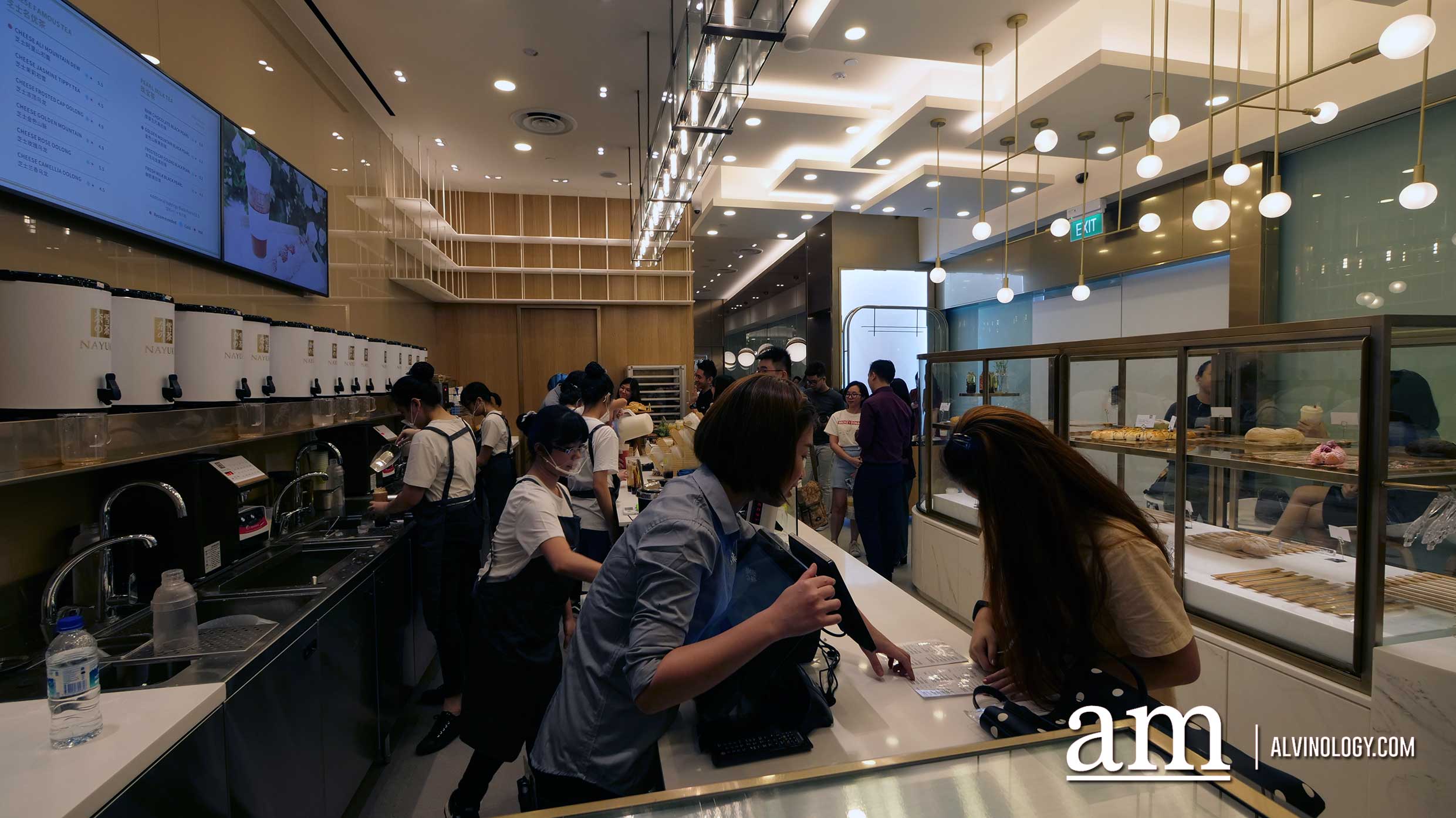Store Preview - Cheese Tea Bakery Nayuki (奈雪の茶) to open on 8 Dec with 1-for-1 Promotion - Alvinology