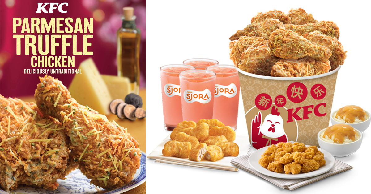 Have you tried the new KFC Parmesan Truffle Chicken? It’s deliciously untraditional! - Alvinology