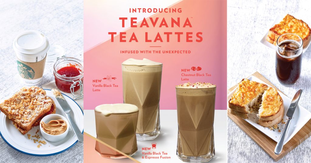 Kickstart 2019 with the new Starbucks Teavana beverages, sweet treats, and breakfast sets - Alvinology