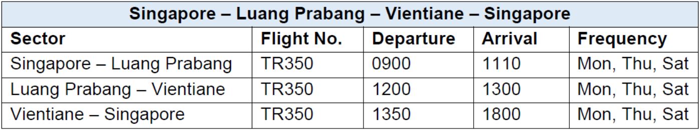 Scoot launches Sale for Singapore-Laos Flights for as low as $88 from now until 22 January Scoot launches Sale for Singapore-Laos Flights for as low as $88 from now until 22 January - Alvinology