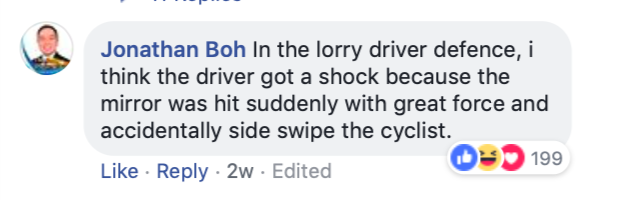 Lorry vs cyclist road rage video divides netizens on where to place the blame Lorry vs cyclist road rage video divides netizens on where to place the blame - Alvinology