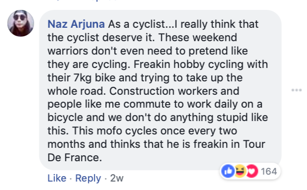 Lorry vs cyclist road rage video divides netizens on where to place the blame Lorry vs cyclist road rage video divides netizens on where to place the blame - Alvinology