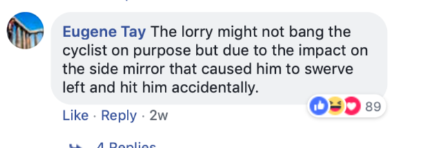 Lorry vs cyclist road rage video divides netizens on where to place the blame Lorry vs cyclist road rage video divides netizens on where to place the blame - Alvinology