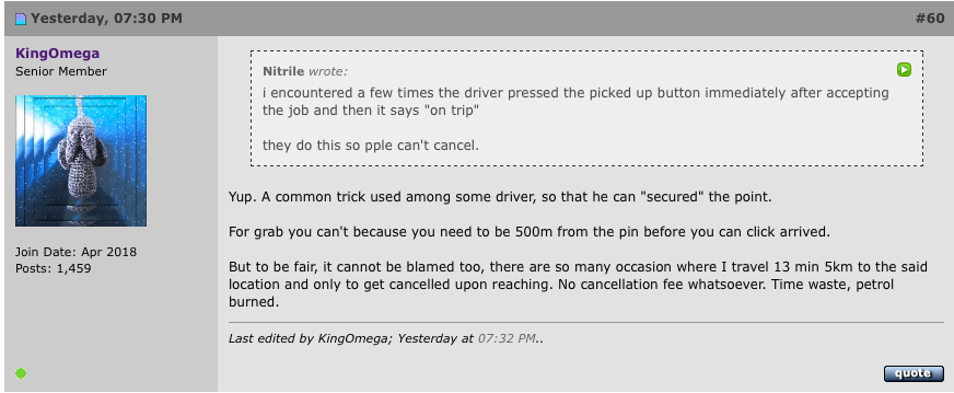 GOJEK driver scam: Completing trips without picking up passengers - Alvinology