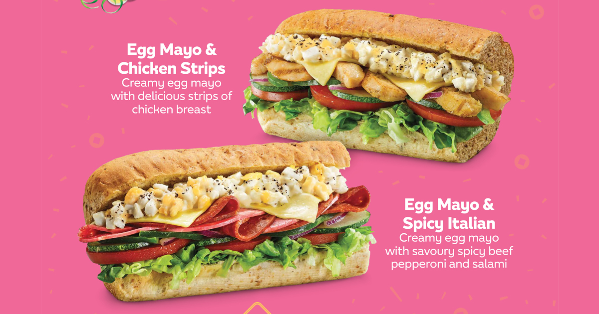 Subway launches two new Egg Mayo Subs and a special pineapple cookie for the Chinese New Year - Alvinology