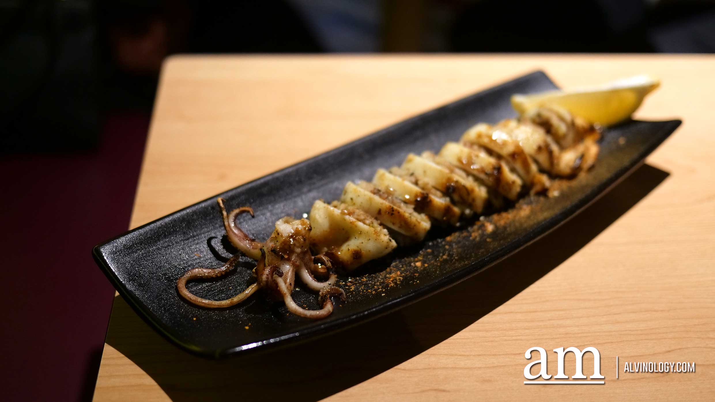 Stuffed Squid ($18) - french onion rice