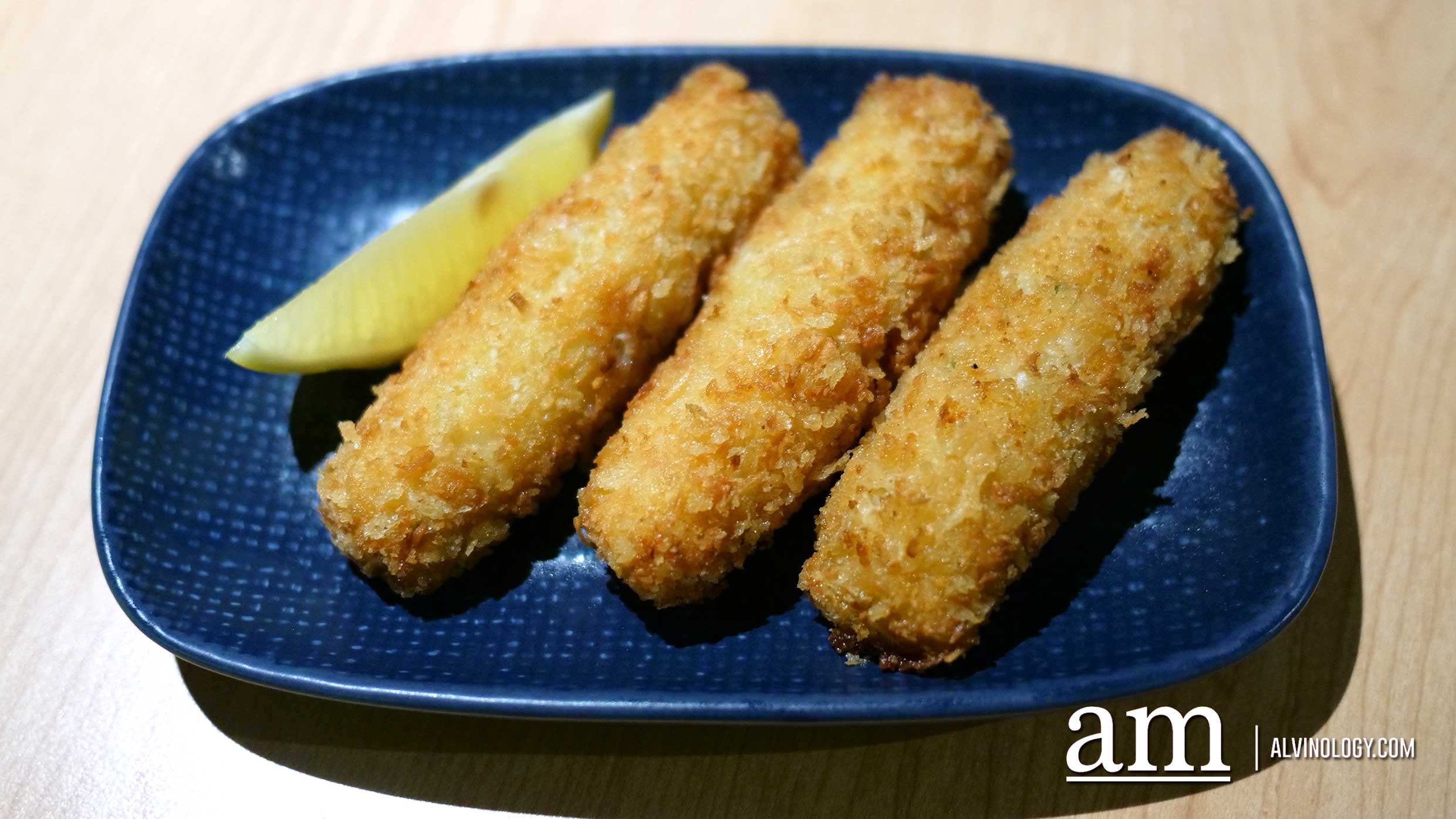 Crabmeat Croquette ($9) - fennel, cucumber, red chilli, spring onion, mayo, coconut