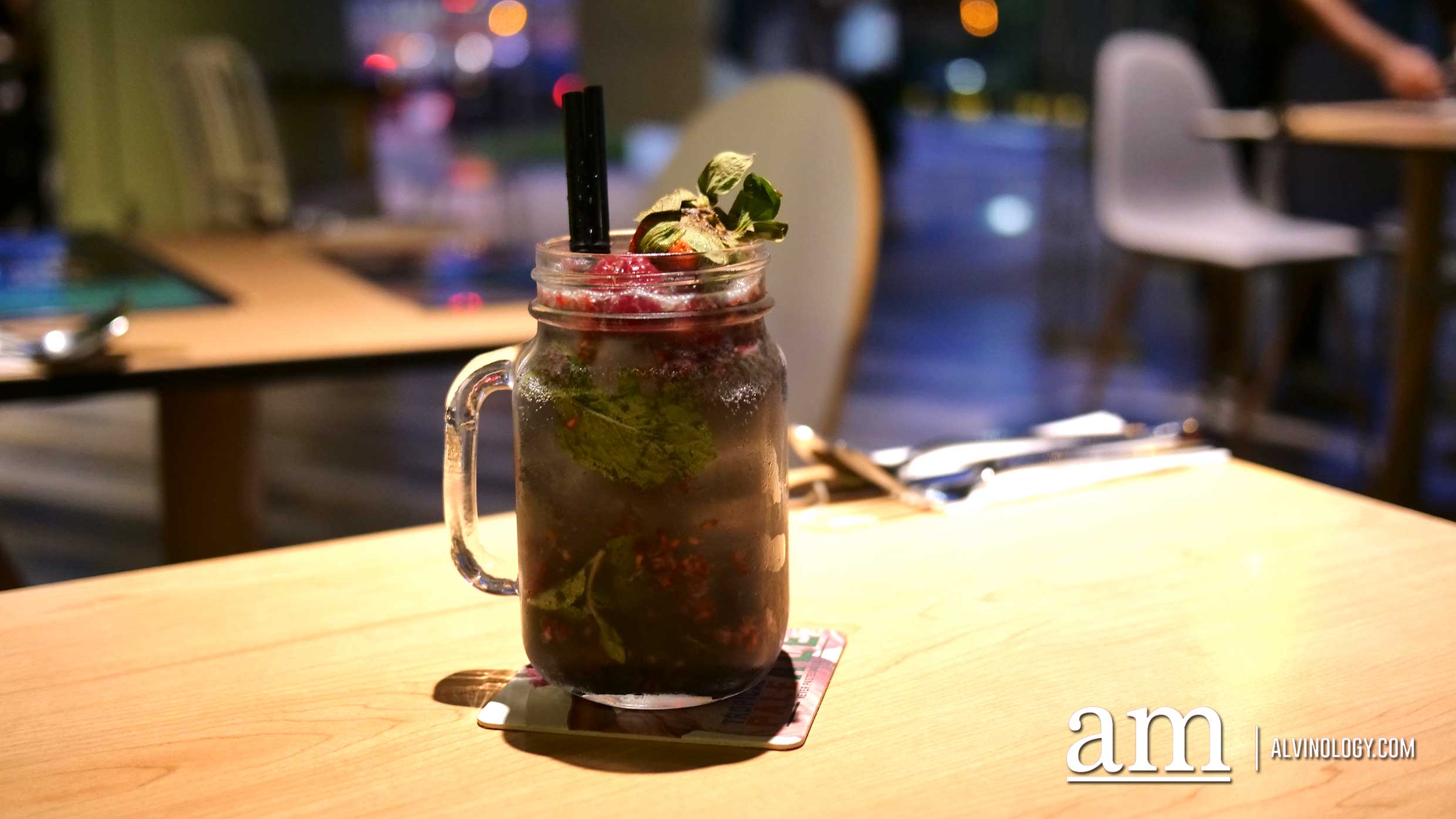 Forest Berries Mocktail ($8)