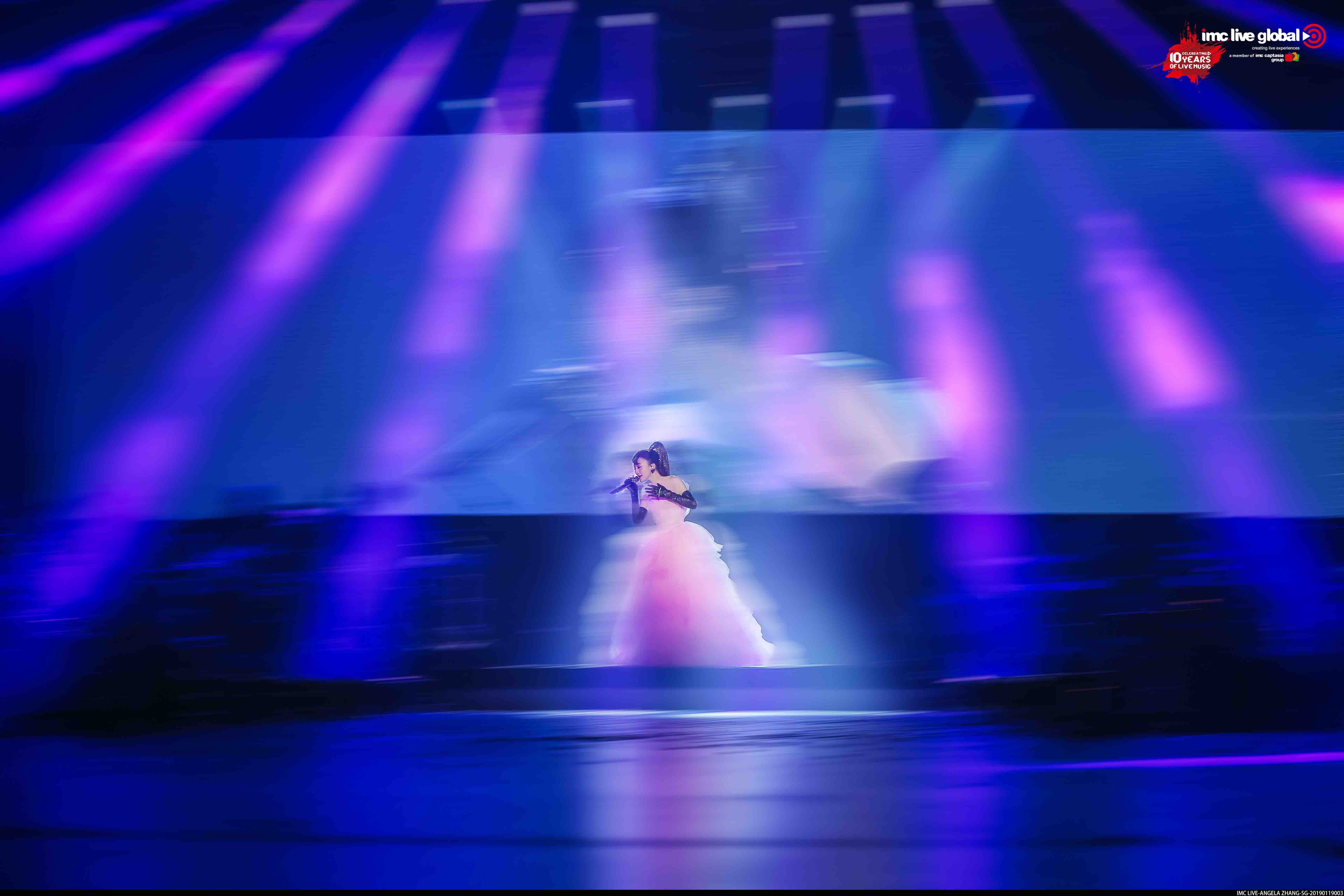 Angela Zhang (張韶涵) celebrates 37th birthday in Singapore as part of her JOURNEY「 旅程 」World Tour 2019 concert round - Alvinology