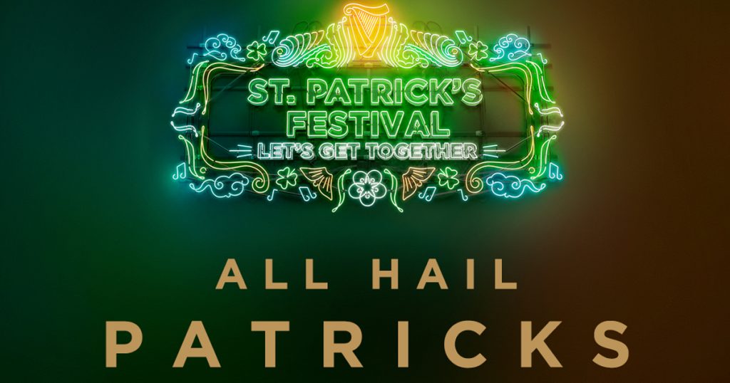 All Hail Patricks! All names starting with “Pat” gets $5 off ever Pint of Guinness and more rewards on St Patrick’s Day - Alvinology