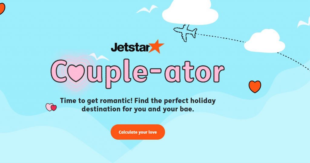 Win 2-night accommodation with return flights for two with Jetstar’s Couple-ator - Alvinology