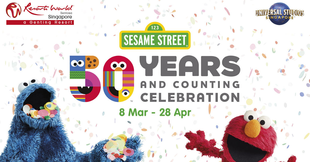 Join your favourite puppets as Sesame Street celebrates its 50th anniversary at Universal Studios Singapore - Alvinology