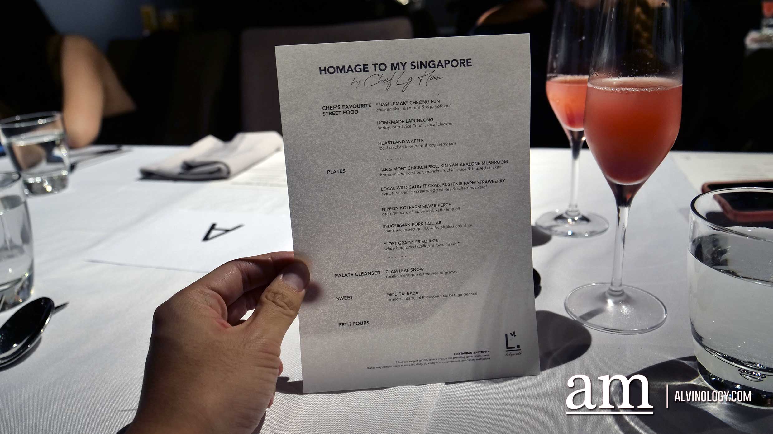 KweiChow MouTai (贵州茅台) X Restaurant Labyrinth Homage to my Singapore by Chef LG Han