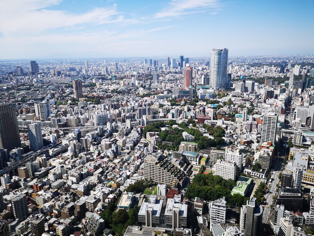 The Roppongi district, I think.