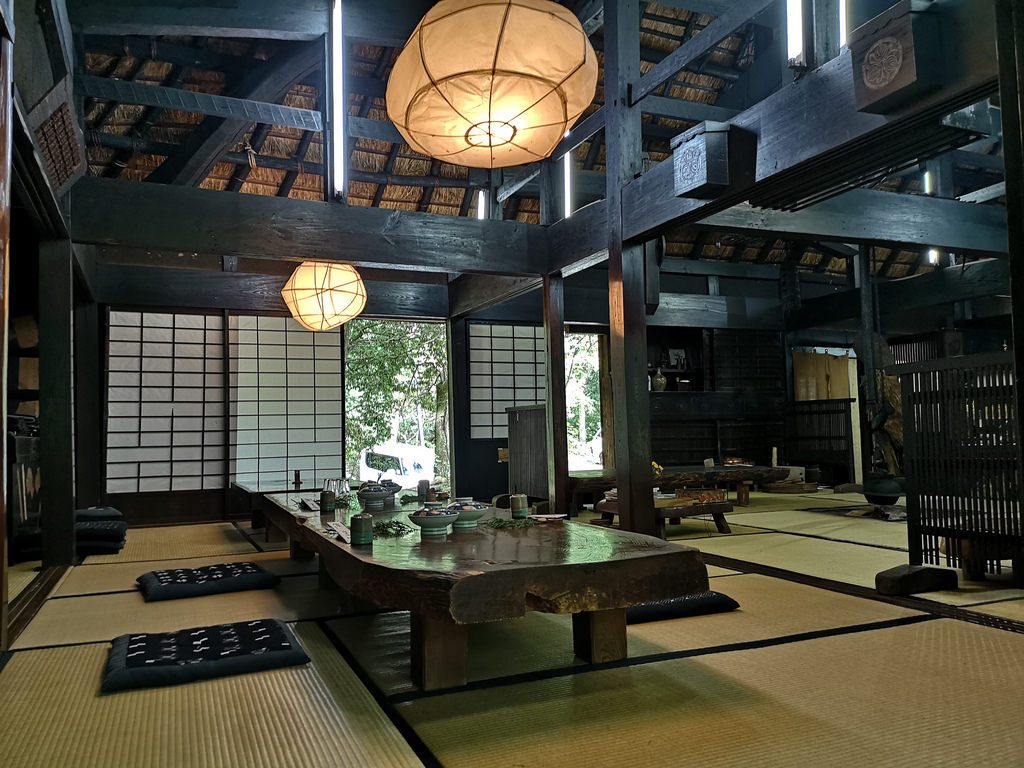 Where we sat to have our meal.