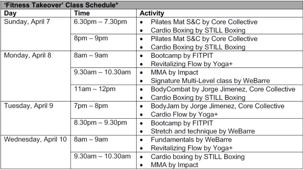 Dream Cruises partners with ClassPass for Fitness Takeover – see class schedule here Dream Cruises partners with ClassPass for Fitness Takeover – see class schedule here - Alvinology