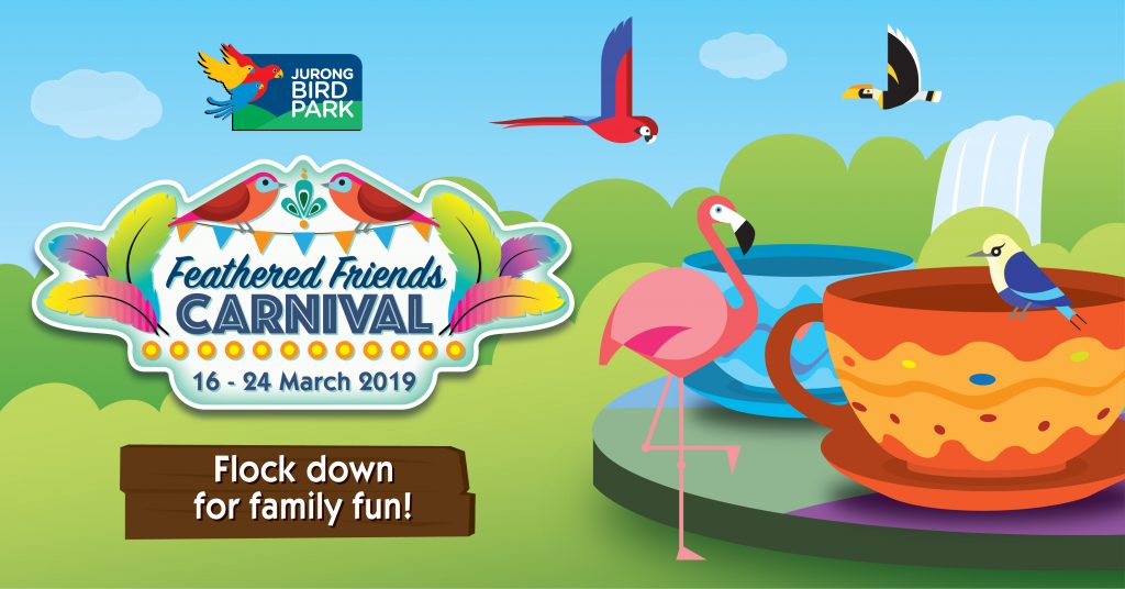 Fly over to Jurong Bird Park for a carnival of fun this 16 to 24 March - Alvinology