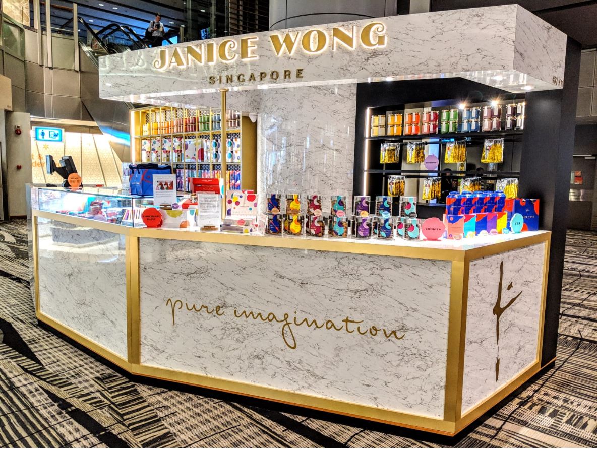 Janice Wong opens concession store at Terminal 3, Changi Airport - Alvinology