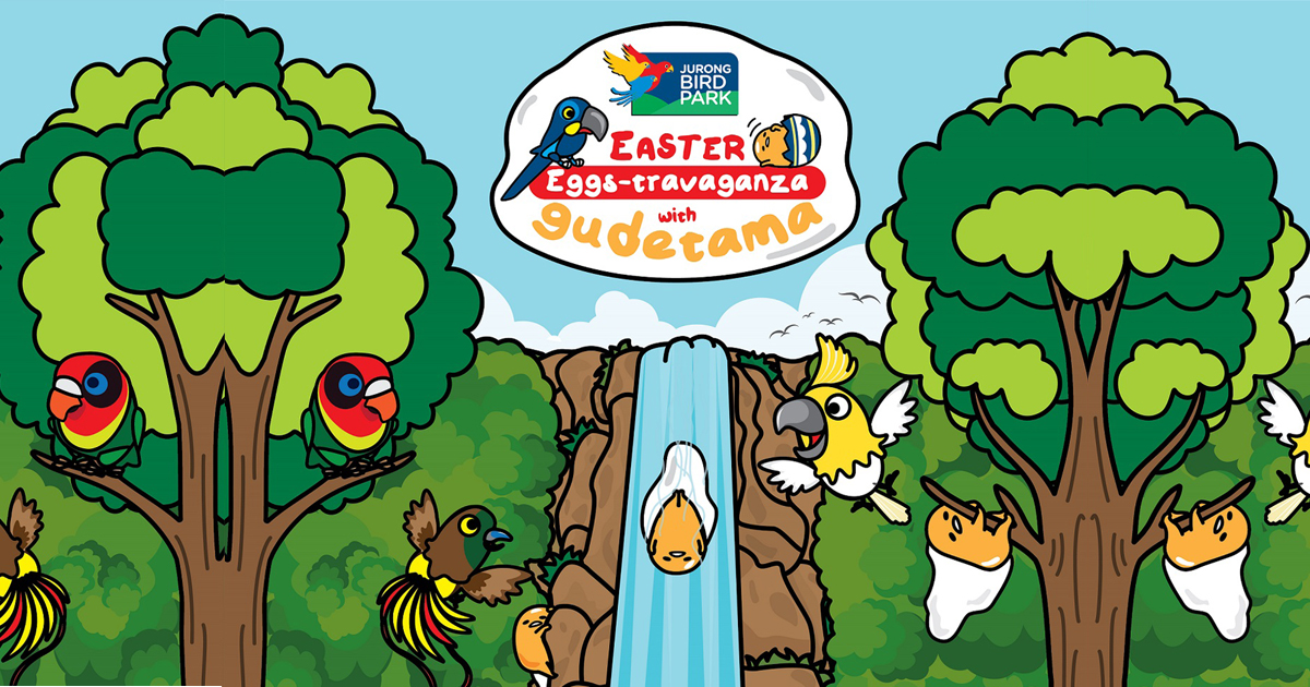 Have an egg-cellent time with Gudetama at Jurong Bird Park from 1 – 30 April - Alvinology