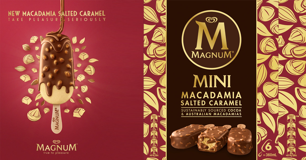 Take pleasure seriously with the New Magnum Macadamia Salted Caramel - Alvinology