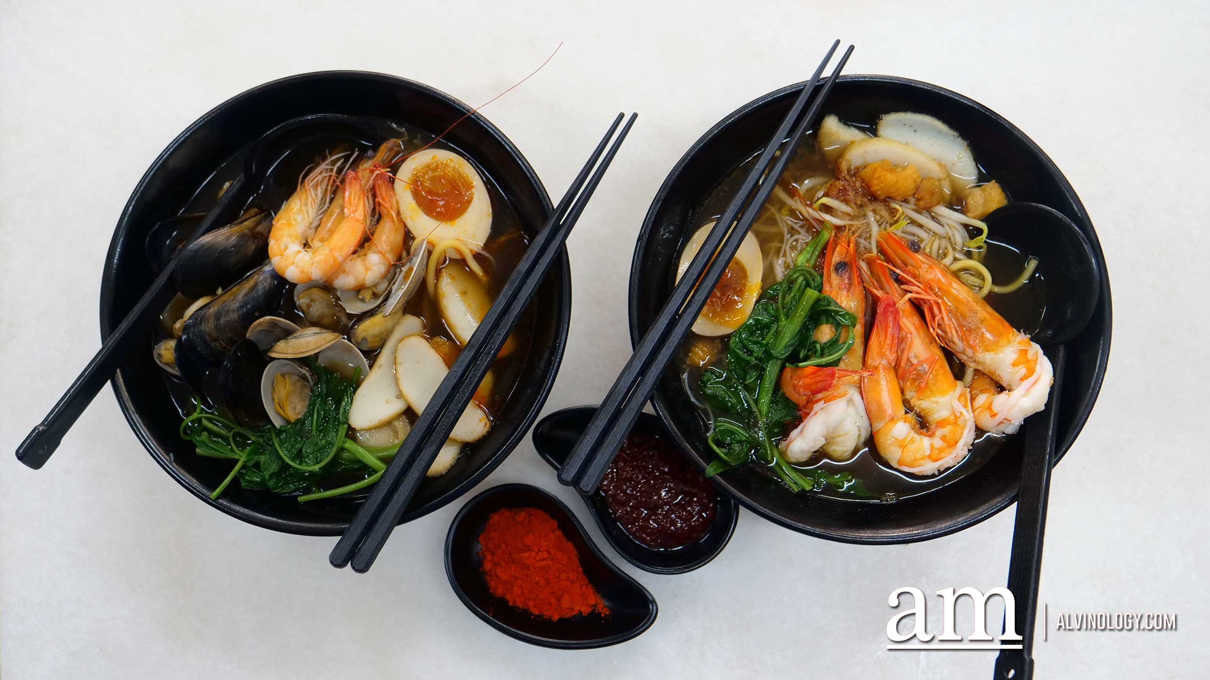 Siao Siao Seafood Hey Mee serves up $6 prawn noodle in the CBD with Japanese scallops and Korean lalas - Alvinology