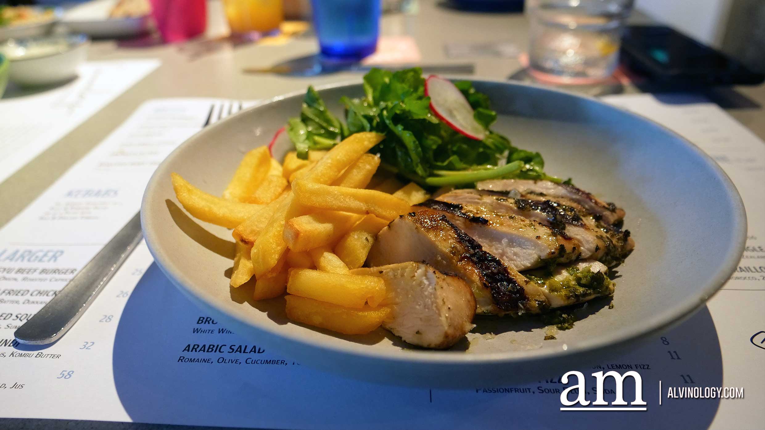 Grilled Chicken Breast (S$14)