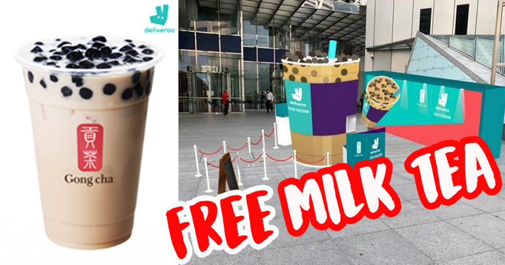 Milk tea cravings? Claim your FREE Gong Cha Bubble Tea this 30 April at One Raffles Place! - Alvinology